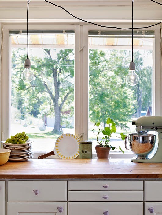 Kjøkken med utsikt Kjøkken med utsikt